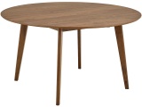undefined, Tisch ROXBY 140x140x76cm nussbaum
