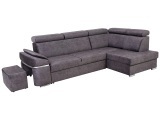 Ecksofa CALGARY Stoff grau