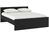 undefined, Bett NAIA 160x200cm matt schwarz