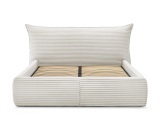 Bettkasten BOBOCHIC JADE 160x200cm stoff beige