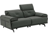 2er Sofa CAMPO DE FIORI SIENA Echtleder khaki