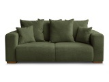 2er Sofa BOBOCHIC SIDONIE Stoff chiniert grün