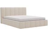 Bett CHIARA 140x200cm stoff beige