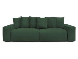 Sofa BOBOCHIC VOLTAIRE Cord-Stoff grün