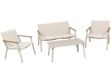 Garten-Set MOCCA Edelstahl beige