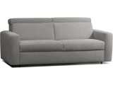 3er Sofa MILO Stoff grau