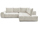 Ecksofa BOBOCHIC EVEREST Stoff chiniert weiss