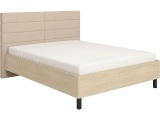 Bett ARBELA 160x200cm stoff eiche