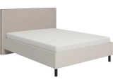 Bett SERDICA 160x200cm stoff kaschmir