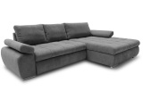 Bettsofa YALE Stoff dunkelgrau