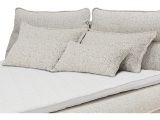 Set 4 Kissen NEBBIA 130x38cm beige unifarben