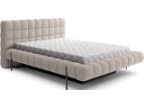 Bettkasten ELTAP MAGENTTA 140x200cm stoff grau