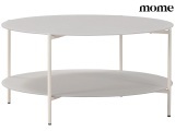 Couchtish MOME DAVI 83.4x83.4x40cm cremefarben