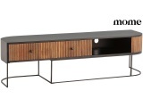 TV-Möbel MOME CURVE 160cm holz