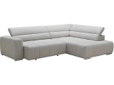 Ecksofa BERLIN Stoff beige