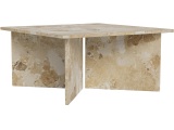 Couchtisch Venus Marmor braun 90