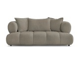 2er Sofa BOBOCHIC ALYA Boucle-Stoff taupe