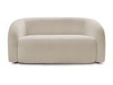 2er Sofa BOBOCHIC ELINA Boucle-Stoff beige