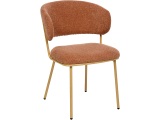 Set mit 2 Stühlen ATMOSPHERA ALBA Polyester terrakotta