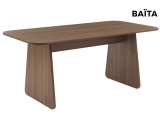 Tisch BAÏTA LANGO 180x90x75.5cm nussbaum
