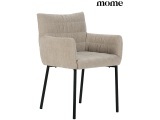 Stuhl MOME NAOMI Stoff beige