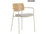 Stuhl MOME NOUR Stoff beige