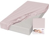 LOTUS BEDDING Fixleintuch NOVA 90x200cm hellrosa