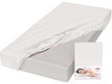 LOTUS BEDDING Fixleintuch NOVA 160x200cm weiss