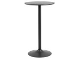 Bartisch Barcelona schwarz rund 60x60