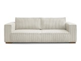 3er Sofa BOBOCHIC CHELSEA Cord-Stoff beige