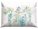 Lotus Bettwaren - Bettwäsche Jersey Hedda, 50 x 70 cm, Türkisblau