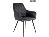 House Nordic - 2er-Set Stühle Harbo - Schwarz