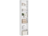 Pricenet - Skandinavisches,es, verstellbares Bücherregal mit 6 Ebenen, 100cm
