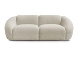 2er Sofa BOBOCHIC TINA Boucle-Stoff beige