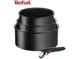 Tefal - Kochgeschirr-Set, 16/18/20CM, Black