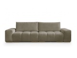 3er Sofa BOBOCHIC ANAKIN Stoff mit Textur taupe