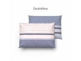 Lotus Bettwaren - Kopfkissenbezug Flanell Elif, 50 x 70 cm, Blau