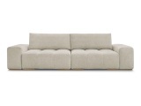 3er Sofa BOBOCHIC ANAKIN Boucle-Stoff beige