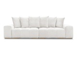 3er Sofa BOBOCHIC ANAKIN Boucle-Stoff weiss
