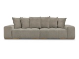 3er Sofa BOBOCHIC ANAKIN Boucle-Stoff taupe
