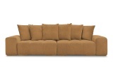 3er Sofa BOBOCHIC ANAKIN Boucle-Stoff gelb