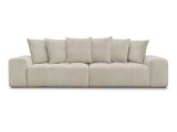 3er Sofa BOBOCHIC ANAKIN Boucle-Stoff beige