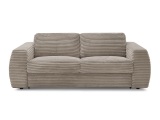 3er Sofa BOBOCHIC HUGO Boucle-Stoff taupe
