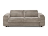 3er Sofa BOBOCHIC HUGO Boucle-Stoff taupe