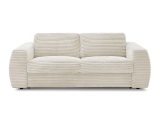 3er Sofa BOBOCHIC HUGO Boucle-Stoff beige