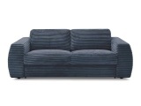 3er Sofa BOBOCHIC HUGO Boucle-Stoff gelb