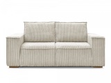 3er Sofa BOBOCHIC CHELSEA Cord-Stoff beige