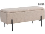 House Nordic Sitztruhe »Watford 36.5 x 95 x 46 cm Beige«