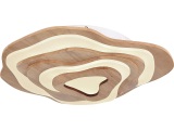 Deckenleuchte Jacks Holz dunkelbraun LED