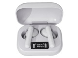 Denver TWE-38 Bluetooth®, True Wireless HiFi In Ear Kopfhörer In Ear Weiß